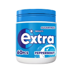 Extra Peppermint Chewing Gum Sugar Free Bottle 