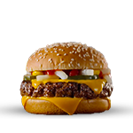 Cheese Quarter Pounder Burger 