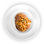 Baked Potato & Baked Beans 