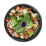 Avocado, Feta Cheese & Seafood Salad 